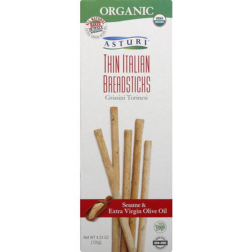 Asturi Breadsticks, Thin Italian