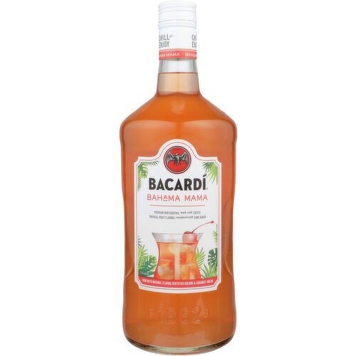 Bacardi Bahama Mama Classic Tropical Cocktail, 1.75 L    