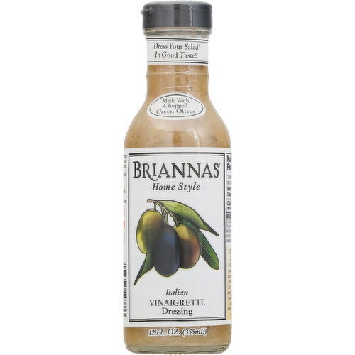 Briannas Dressing, Italian Vinaigrette, Home Style