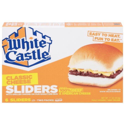 White Castle Sliders, Classic Cheese