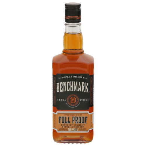 Benchmark Bourbon Whiskey, Kentucky Straight, Extra Strong