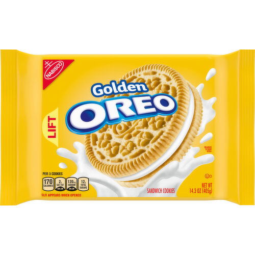 Oreo Sandwich Cookies, Golden