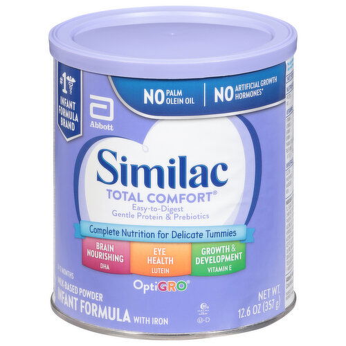 Similac Infant Formula, with Iron, Milk-Based Powder, 0-12 Months