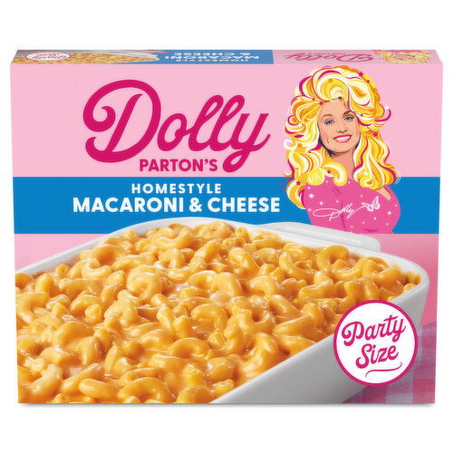 Dolly Parton Homestyle Macaroni & Cheese, Frozen Meal