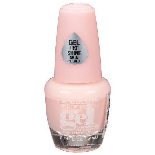 L.A. Colors Nail Polish, Extreme Shine, Gel, CNP742 Sweet Heart - 0.44 Fluid Ounce
