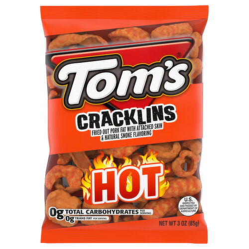 Tom's Cracklins, Hot