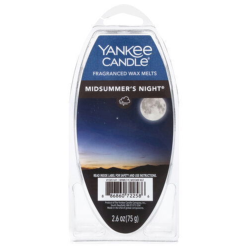 Yankee Candle Wax Melts, Midsummer's Night, Fragranced - 2.6 Each