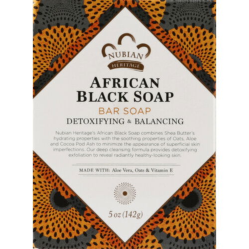 Nubian Heritage Bar Soap, African