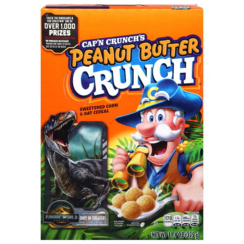 Cap'n Crunch's Peanut Butter Crunch Cereal - 11.4 Ounce