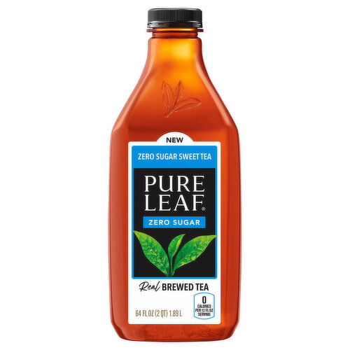 Pure Leaf Brewed Tea, Zero Sugar, Real, Sweet