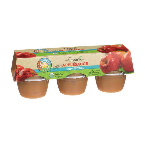 Full Circle Market Unsweetened Applesauce