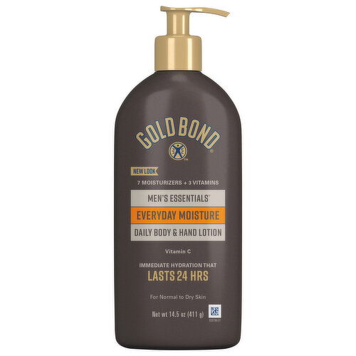 Gold Bond Daily Body & Hand Lotion, Everyday Moisture