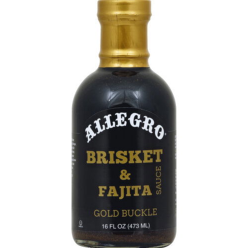 Allegro Brisket & Fajita Sauce, Gold Buckle