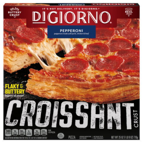 DiGiorno Pizza, Pepperoni, Croissant Crust