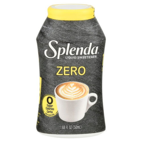 Splenda Sweetener, Zero Calorie, Liquid