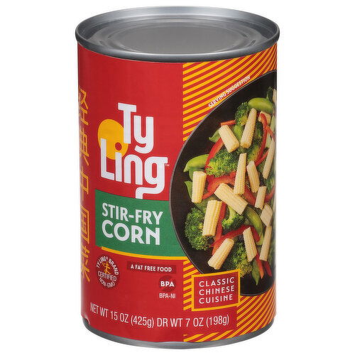 Ty Ling Corn, Stir-Fry