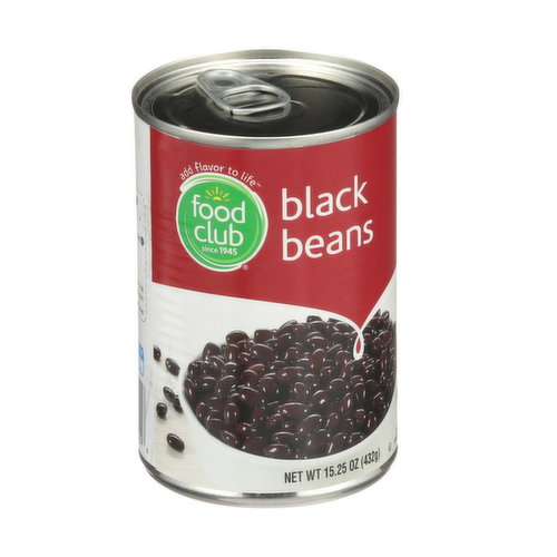 Food Club Canned Black Beans