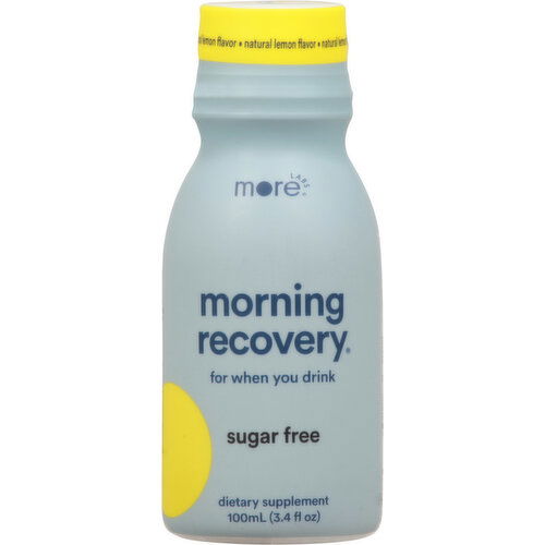 More Labs Morning Recovery, Sugar Free, Natural Lemon Flavor