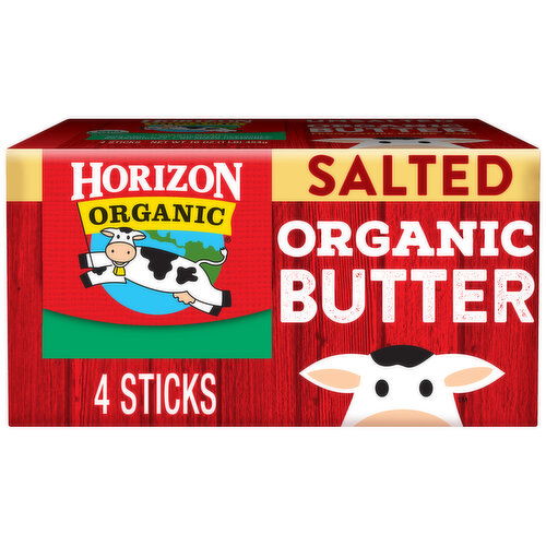 Horizon Organic Butter, Organic, Salted