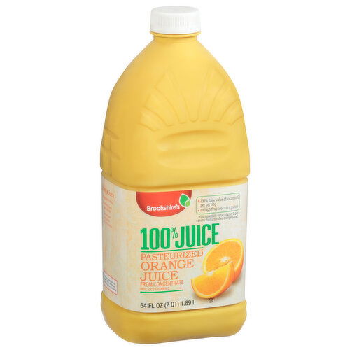 Brookshire's Orange 100% Juice