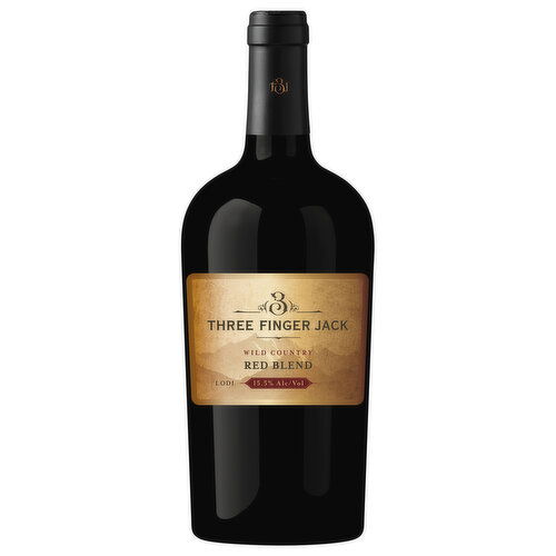 Three Finger Jack Lodi Wild Country Red Blend - 750 Milliliter