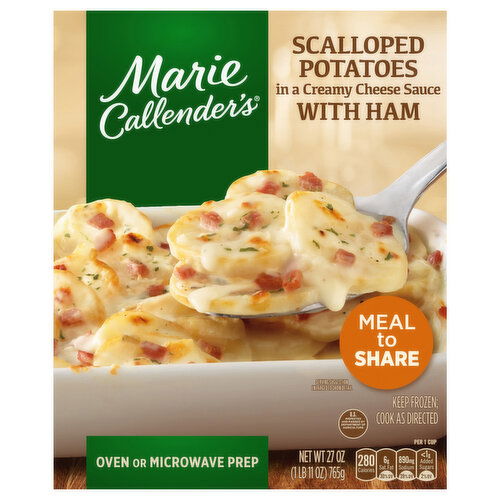 Marie Callender's Scalloped Potatoes in a Creamy Cheese Sauce with Ham - 27 Ounce Image 1 of 3