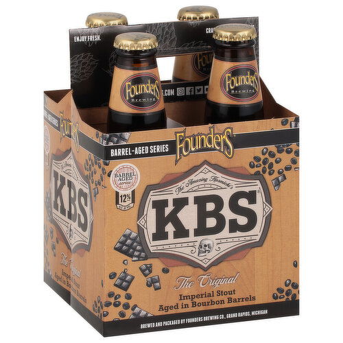 Founders KBS, Bourbon Barrel-Aged Imperial Stout Beer