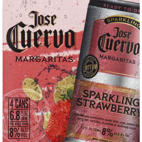 Jose Cuervo Margaritas, Sparkling Strawberry