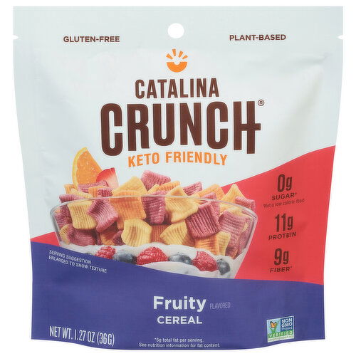 Catalina Crunch Cereal, Keto Friendly, Fruity Flavored