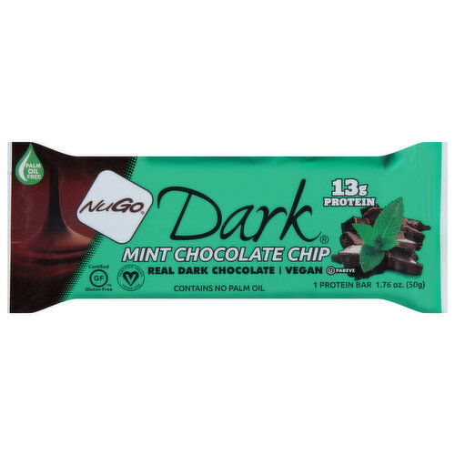 NuGo Protein Bar, Mint Chocolate Chip