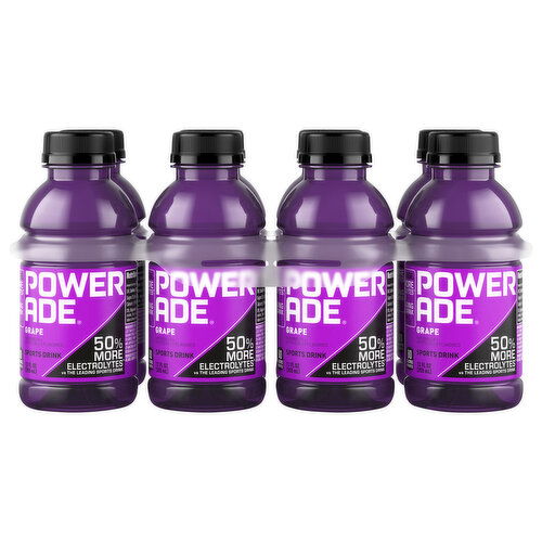 Powerade Sports Drink, Grape