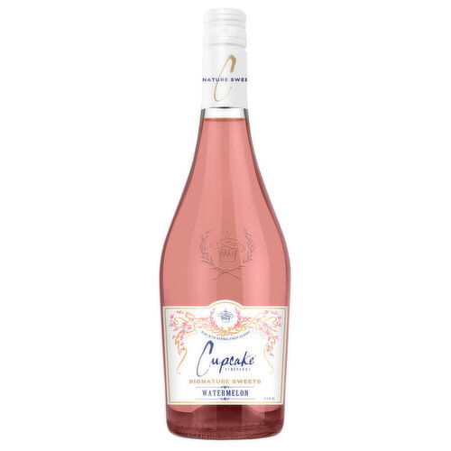 Cupcake Vineyards Signature Sweets Watermelon Moscato Italy Wine, 750 ml    