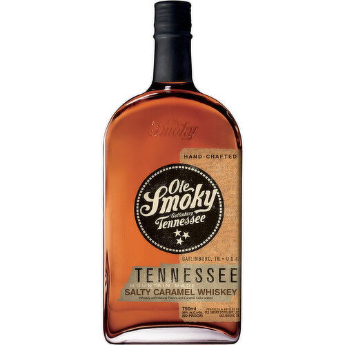 Ole Smoky Salty Caramel Mountain Made Tennessee Whiskey, 750 ml    