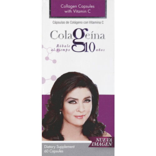 Colageina Collagen, with Vitamin C, Capsules