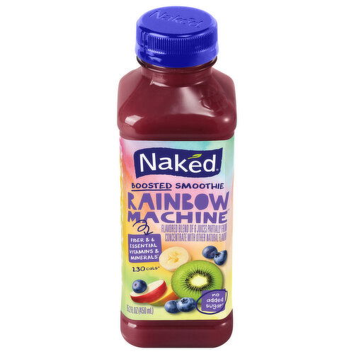 Naked Rainbow Machine Boosted Smoothie - 15.2 Fluid Ounce