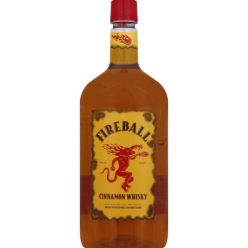 Fireball Whisky, Red Hot, Cinnamon