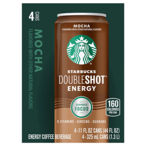 Starbucks Energy Coffee Beverage, Mocha