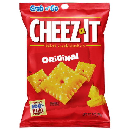 Cheez-It Baked Snack Crackers, Original