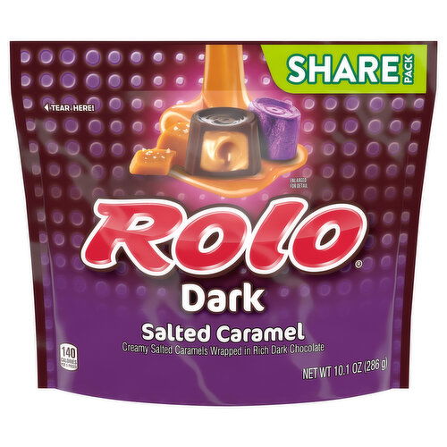 Rolo Salted Caramel, Dark, Share Pack