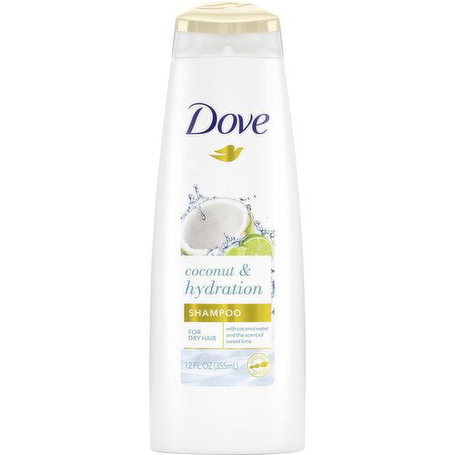 Dove Shampoo, Coconut & Hydration