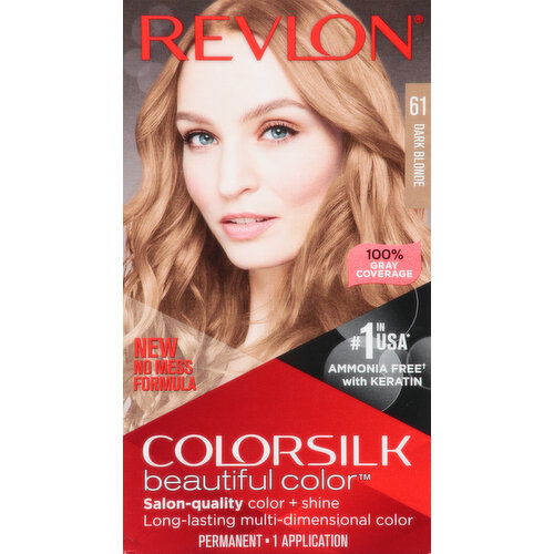 Revlon Permanent Hair Color, Dark Blonde 61