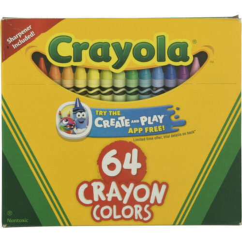 Crayola Crayon Colors, Nontoxic