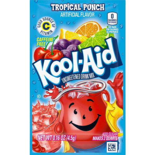 Kool-Aid Tropical Punch Unsweetened Drink Mix