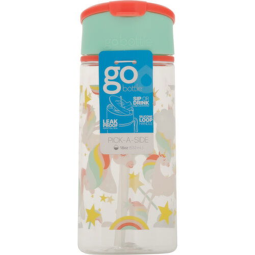 GoBottle Tumbler, Pick-A-Side, 18 Ounce