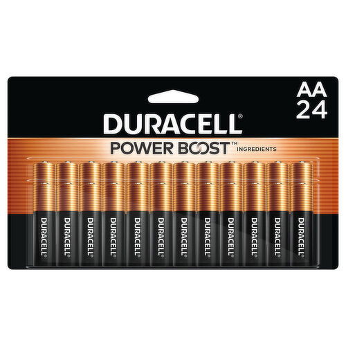 Duracell Batteries, Alkaline, AA, 1.5 V