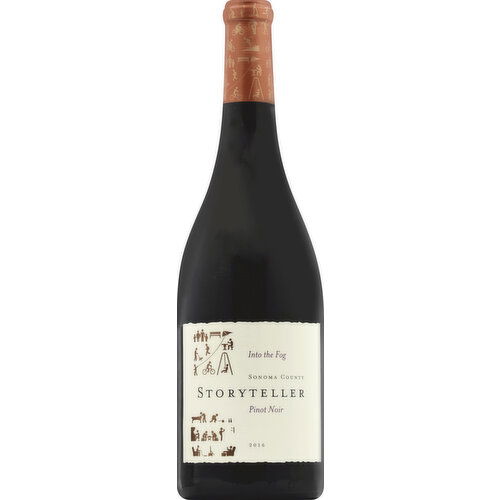 Storyteller Pinot Noir, Sonoma County, 2016