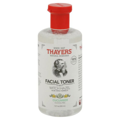 Thayers Facial Toner, Witch Hazel, Cucumber