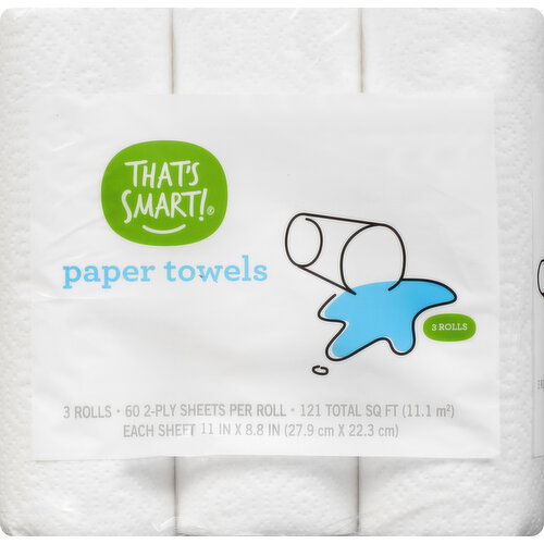 That's Smart! Paper Towels, 2-Ply