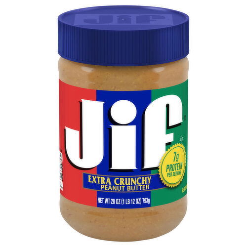 Jif Peanut Butter, Extra Crunchy