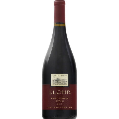 J Lohr Syrah, Paso Robles, 2017 - 750 Milliliter